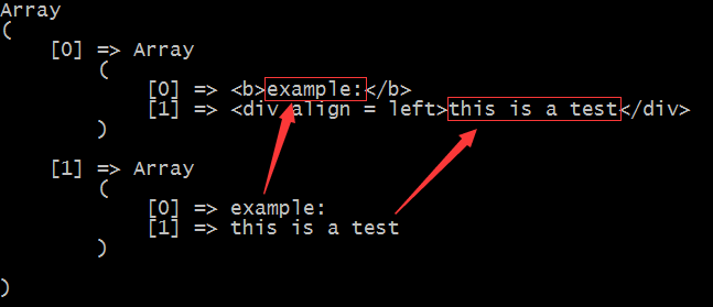 PHP preg_match_all函數(shù)用法詳解