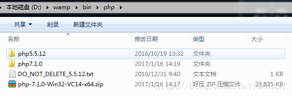 wamp 新增PHP版本，WampServer3怎么增加php7支持多版本？